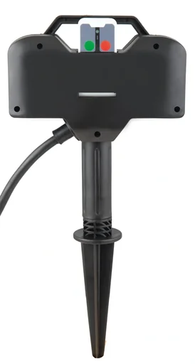 "Power distributor with remote control and 2-way earth spike image"