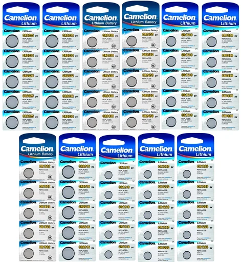 "Lithium button cell CR1632, 3 Volt - 5 pieces image"