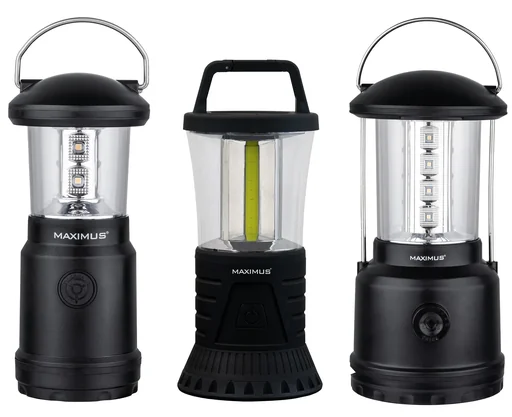 "LED camping light with suspension, dimmable image"