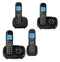 Comfort telephone Alcatel XL595B Duo Voice with call block function, cordless