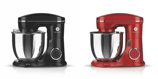 "Food processor, red, 1300 watts image"