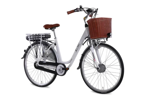 "Unisex City E-Bike 28 inches, frame height 50 cm, 7-speed hub gear, White Motion 3.0 15.6 Ah image"