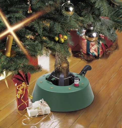 "Christmas tree stand model Start 1 - diameter 30 cm, up to 2 m tree height, 1.5 l water tank image"