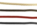 Handrail rope, 6 m x 30 mm, natural/hemp