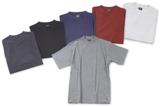 "Big Size T-Shirt, rot, Gr.XL image"