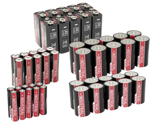 "Industrial Alkaline Baby C Battery - 10 pieces image"