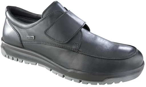 "Slipper with Velcro fastener, color black, size 41 image"