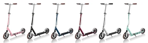 "NL 205 Deluxe scooter, 205 mm, ABEC 7, handbrake, height adjustable, front suspension, folding mechanism, mint image"