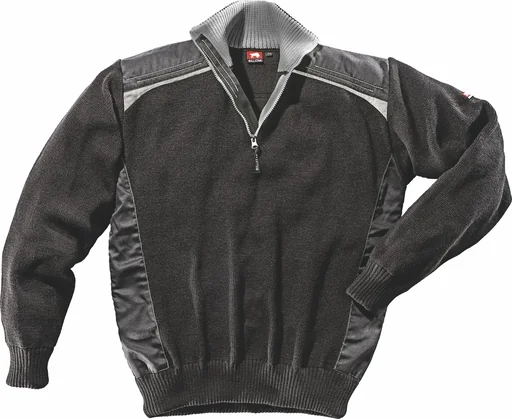 "Ultra knitted sweater black-grey, size S image"