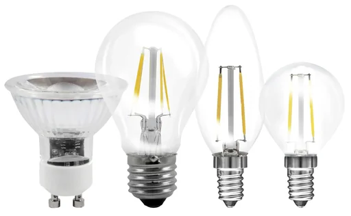 "5 Watt Filament LED Reflector Lamp, GU10, 300lm - 2 pieces image"