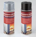 Oven paint, black, 400 ml spray can, high-temperature spray up to 600°C