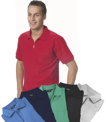 "Poloshirt rot, Gr.M image"