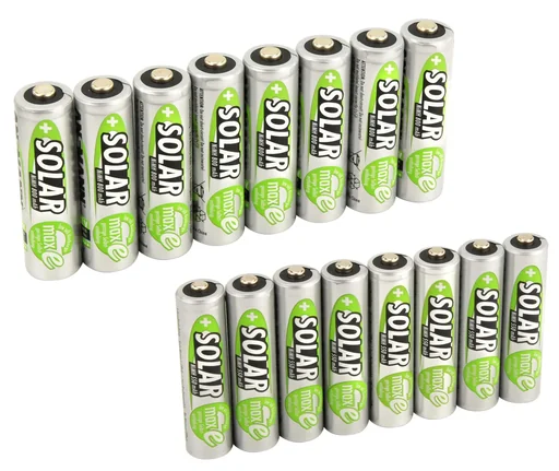 "Solar NiMH Micro (AAA) battery, 500 mAh - 8 pieces image"
