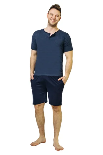 "Short pajamas, color blue, size M image"