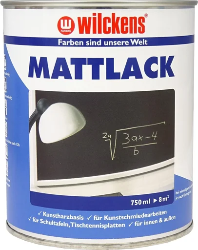 "Matt varnish green, 750 ml image"
