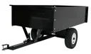 Lawn tractor trailer 300 kg - With tipping function 154 x 95 x 35 cm