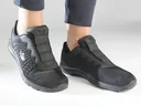 Leisure shoe, feather-light, color black size 40