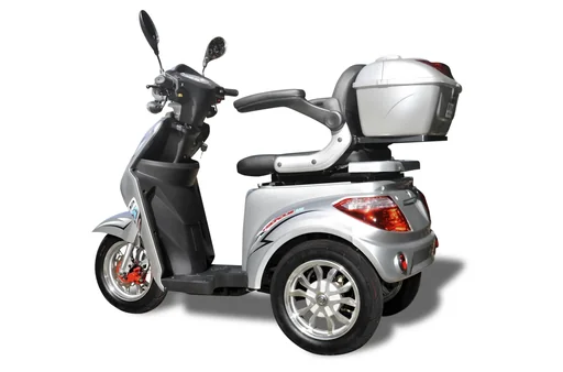"Senior scooter silver - 20 Ah Li-Ion battery - 25 km/h - Senior mobility image"