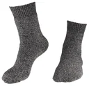 Outdoor socks in a pack of 3, black mottled, size 39/42