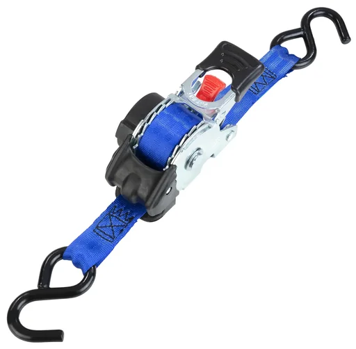 "Automatic lashing strap with S-hook, 3 m x 25 mm image"