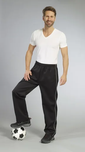 "Leisure trousers color black, size M image"