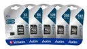 256 GB microSDXC memory card with SD card adapter, U3, UHS-I