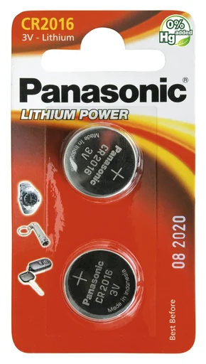 "Lithium button cell CR2032 - 2 pieces image"