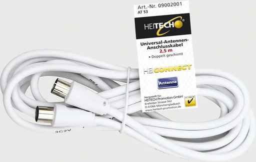 "Universal antenna connection cable 5m image"