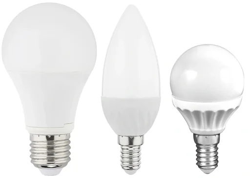 "LED lamp with 10.5 watts, E27, warm white - 3 pieces + 1 piece FREE image"