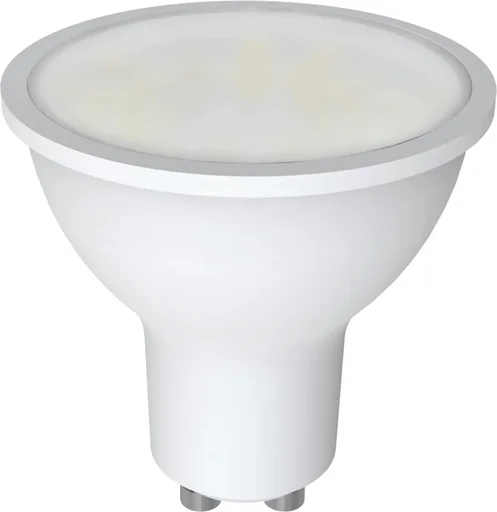 "LED reflector lamp with 3.2 watts, GU10, 120°, warm white image"