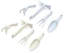 Garden hand tools set, sky blue