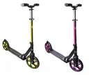 Aluminum Scooter Pro, 215 mm, ABEC 7, for children and adults, GS-tested, height-adjustable, pink
