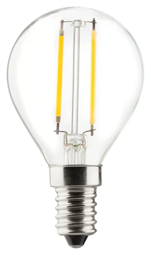 "Retro LED drop lamp with 2.5 watts, E14, warm white image"