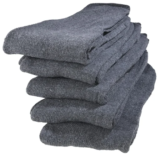 "Men's leisure socks, anthracite, size 47 - 50 image"