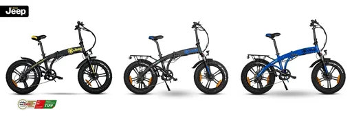 "Unisex Fold FAT E-Bike, 20 inches, 7-speed derailleur, black, folding E-Bike FR 7020 image"