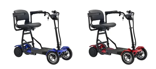 "4-wheel electric vehicle Assisi 2.0 6 km/h Basic: 36V/10Ah Li-ion, foldable, red image"