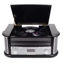 Retro HiFi system with DAB in black