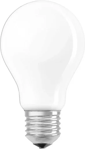 "LED SUPERSTAR RETROFIT lamp with 9 watts, E27, warm white, matt, dimmable image"