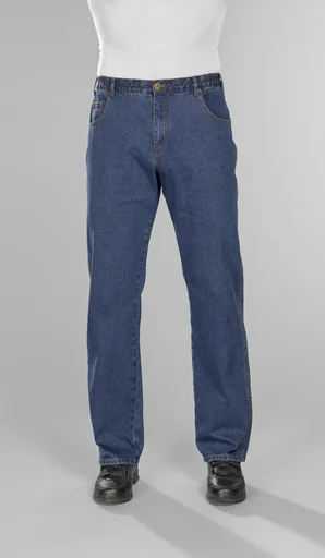 "Extra-light travel jeans, color blue stone, size 30 image"