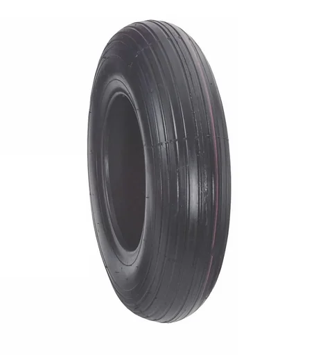"Pneumatic tire replacement tire 400 x 100 mm (4.80/4.00-8) with grooved profile image"