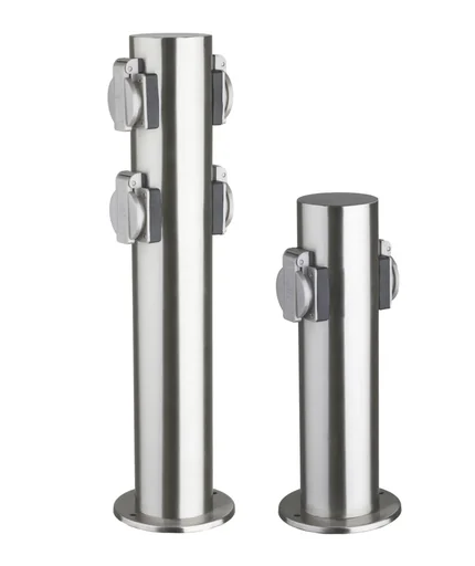 "Stainless steel 2-way energy distributor image"