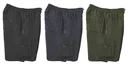 Men's elasticated shorts, olive, size L