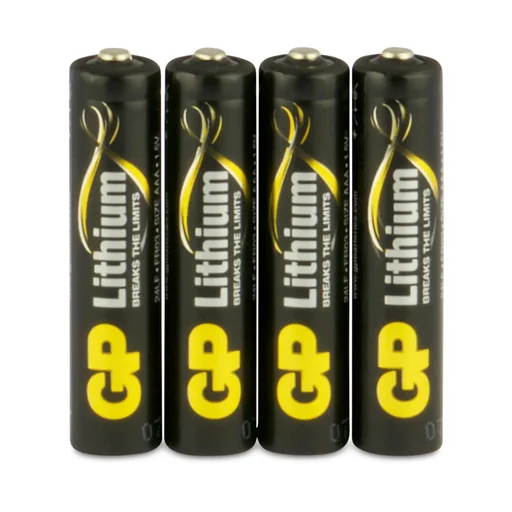 "Lithium Primary Micro (AAA) Batteries - 4 pieces image"