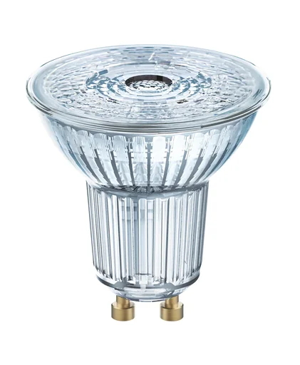 "LED SUPERSTAR reflector lamp PAR16 with 5.5 watts, GU10, cool white, 36°, dimmable image"