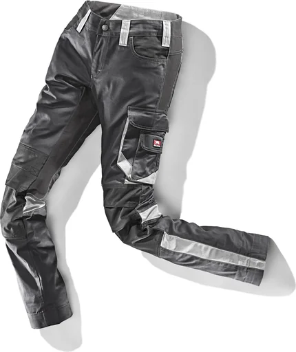 "Women's trousers WORXTAR, black-grey, size 36 image"
