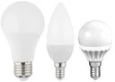 LED candle lamp, 4.5 watts, E14, warm white - 3 pieces + 1 piece FREE