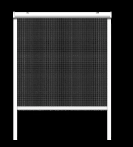 "Insect screen roller blind for windows, white, 100 x 160 cm image"