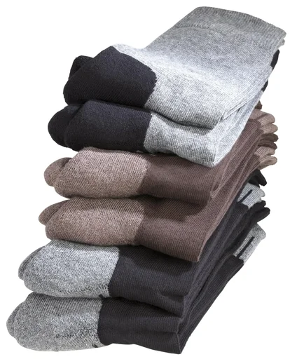 "Hiking socks 2-pack, color black, size 39/42 image"