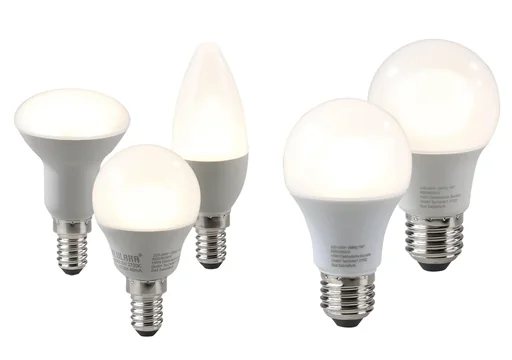 "LED lamp 8W, E27, 806lm, warm white - 10 pieces image"