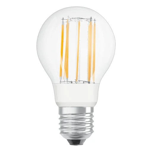 "LED SUPERSTAR FILAMENT lamp with 9 watts, E27, warm white, clear, dimmable image"